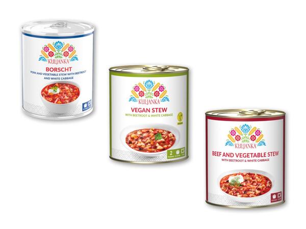 KULJANKA Grøntsagssuppe