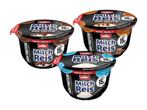High Protein Milchreis
