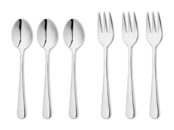 Dessertlöffel/​Kuchengabel, 3 Stück