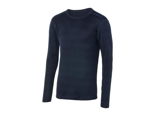 Livergy Men's Thermal Base Layer Top - Blue