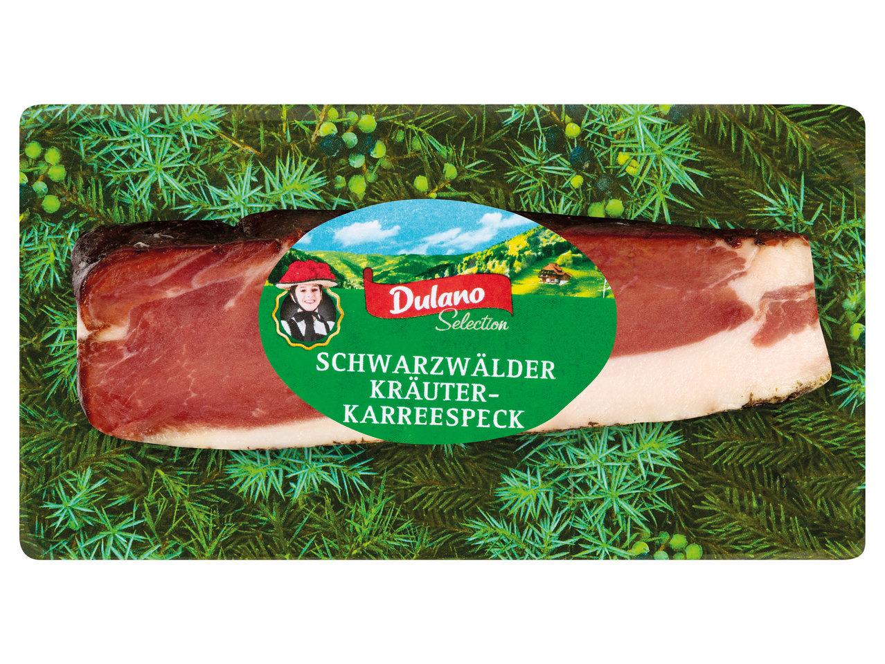 DULANO SELECTION Schwarzwälder Kräuterkarreespeck