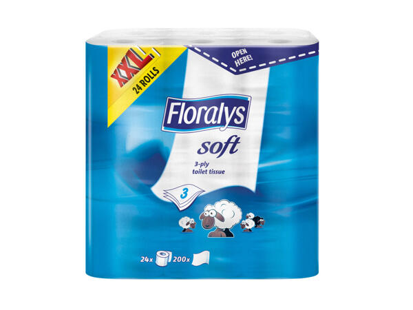 3-lagiges Toilettenpapier