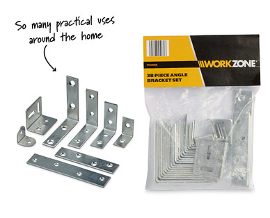 38 Piece Angle Bracket Set