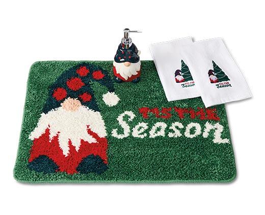 Merry Moments 
 4-Piece Holiday Bathroom Set