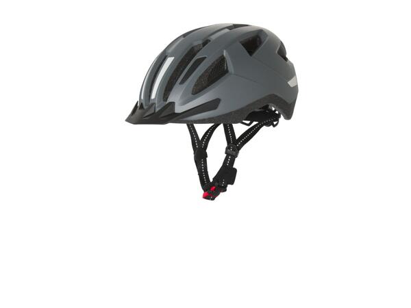 CRIVIT CYKLISTICKÁ HELMA S KONCOVÝM SVĚTLEM PRO DOSPĚLÉ