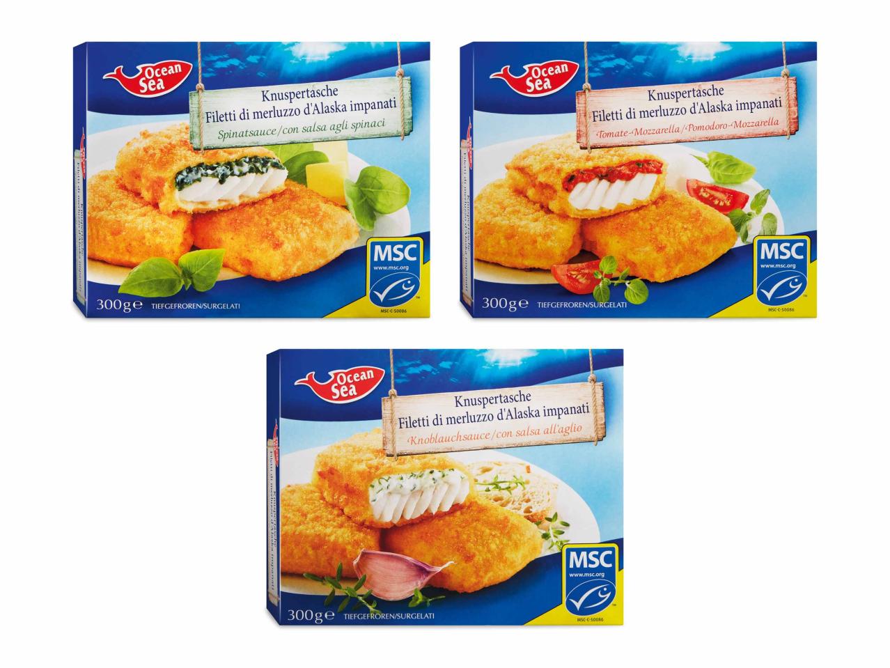Croquettes de poisson panées MSC