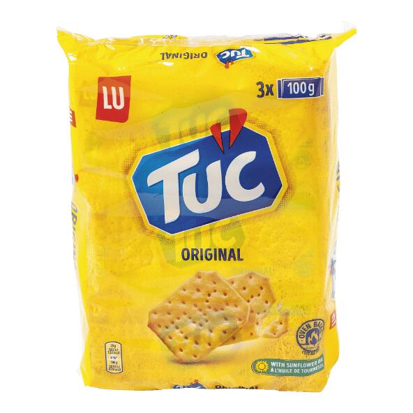 TUC(R) 				Crackers original, pack de 3