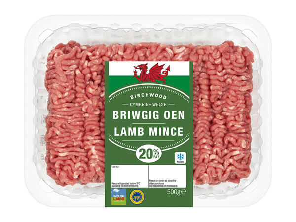 Birchwood Welsh Lamb Mince