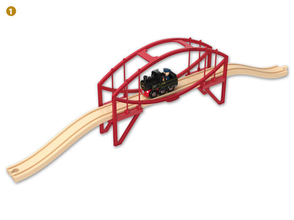 Holzeisenbahn-Erweiterungsset