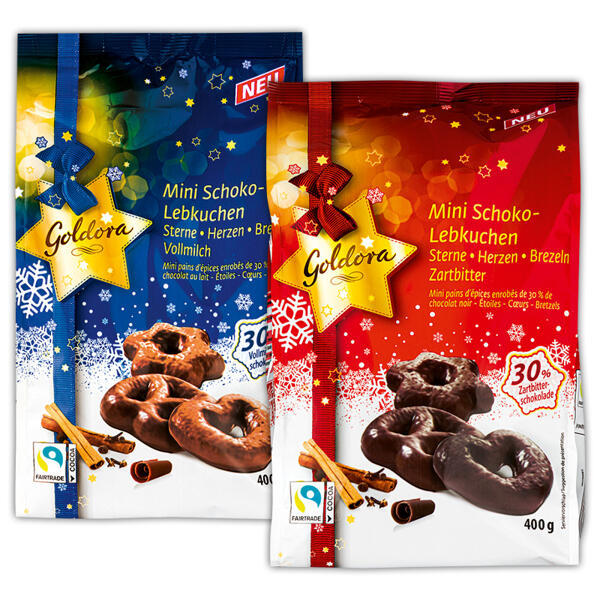Mini Schoko-Lebkuchen