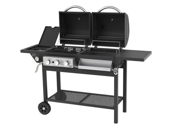 Gas Charcoal Combo Grill