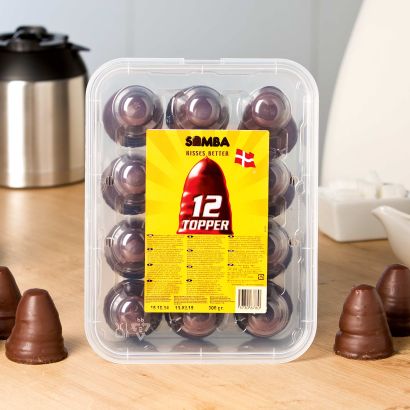 Bisous de mousse, 12 pcs
