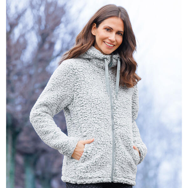 Teddy-Plüsch-Jacke