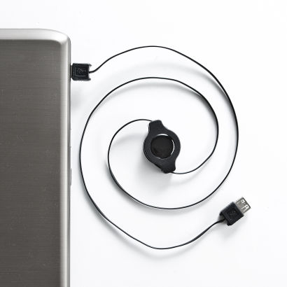 Câble USB de recharge enroulable
