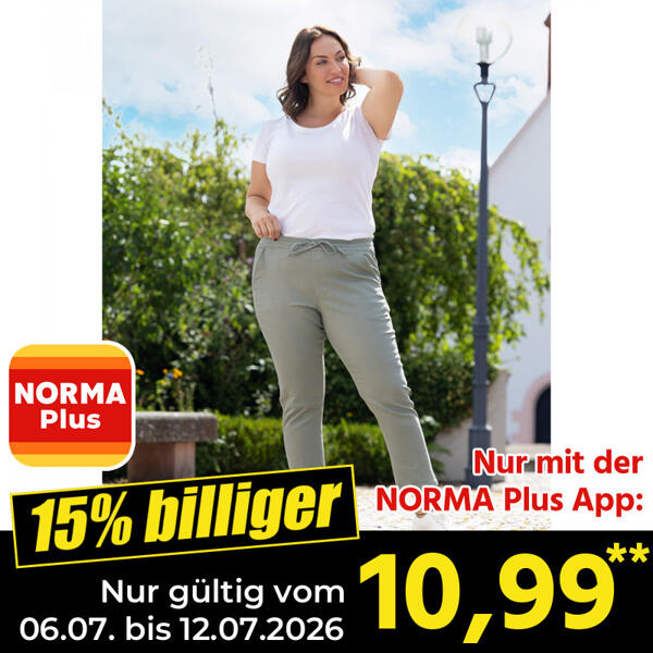 3/4-Caprihose oder 7/8-Hose "Große Mode"