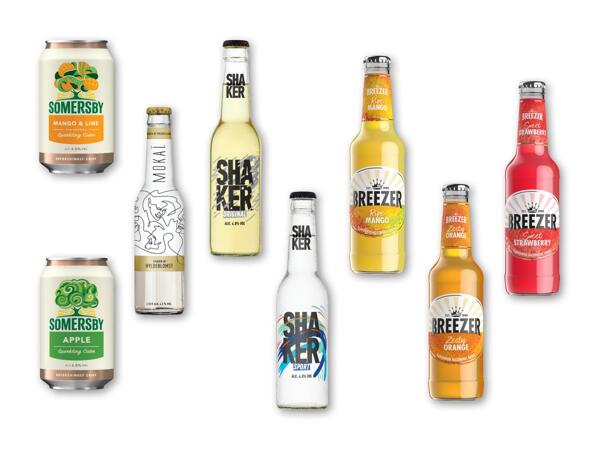 Breezer, Mokai eller Somersby