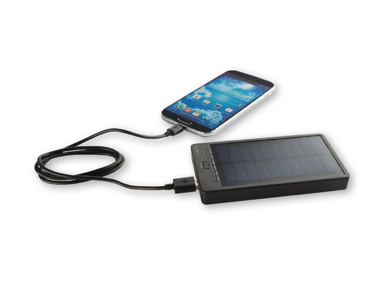 Silvercrest 5v Solar Power Bank