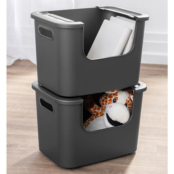 Regalstapelbox 2er-Set