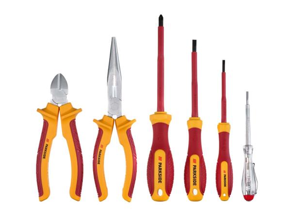 Electrician's tool kit, 6 pieces