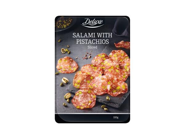 Salami med pistagenötter