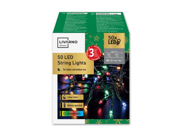 LED-Lichterkette, 50 LEDs