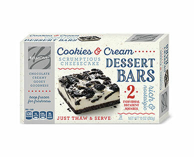 Belmont Cookies and Cream Dessert Bars