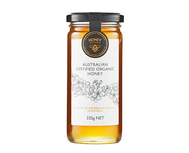 100% Australian Organic Honey 335g