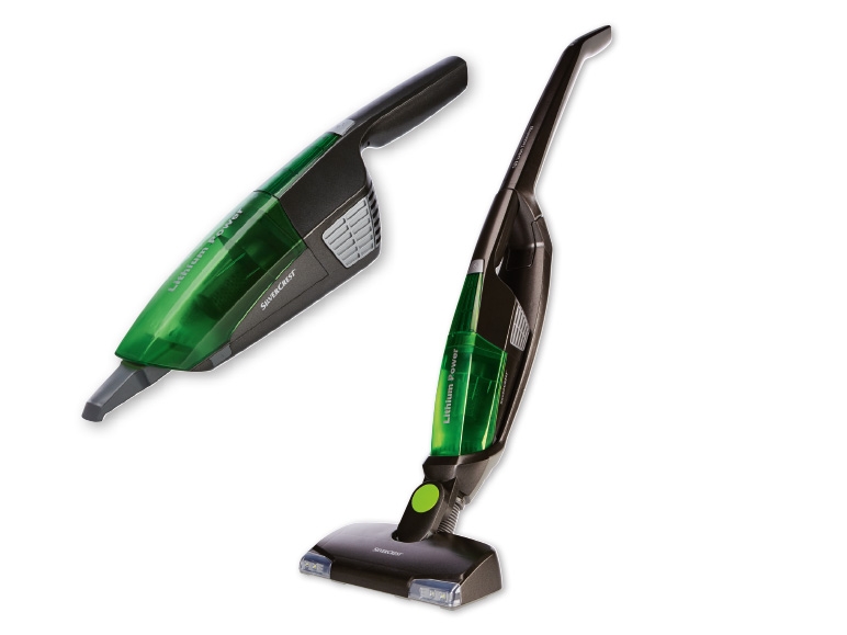 Silvercrest 1800mAh Rechargeable Handheld & Upright Vacuum Cleaner