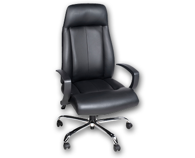 Fauteuil de bureau en cuir LIVING STYLE