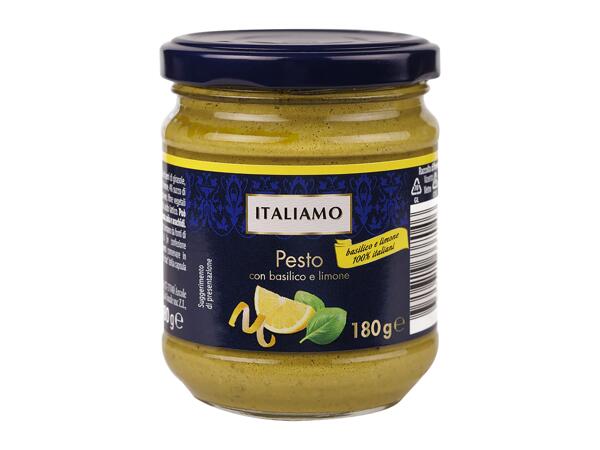 Pesto with Basil and Lemon
