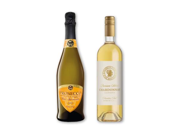 Prosecco Spumante DOC eller Chardonnay