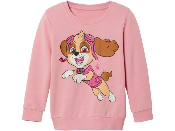 Paw Patrol DÍVČÍ TEPLÁKOVÁ MIKINA