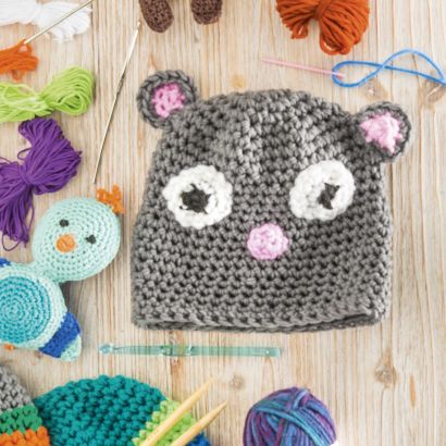 Set pour bonnet au crochet