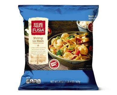 Fusia Asian Inspirations 
 Shrimp Fried Rice or Shrimp Lo Mein