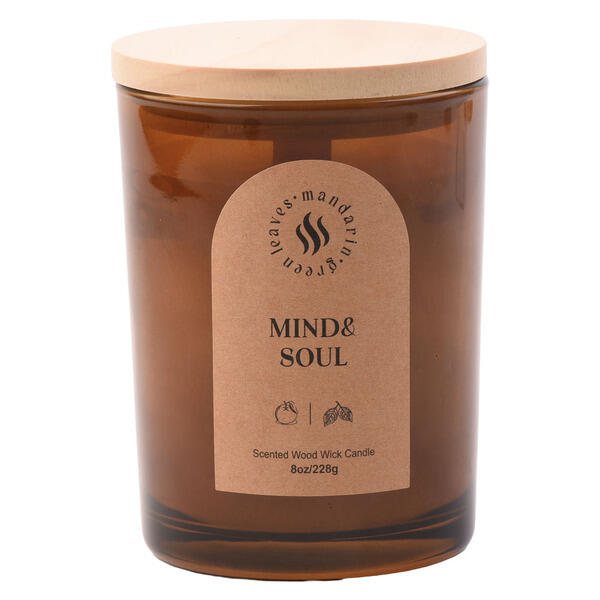 KIRKTON HOUSE Mind & Soul Amber Glass Candle