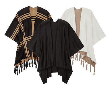 BLUE MOTION DAMENPONCHO
