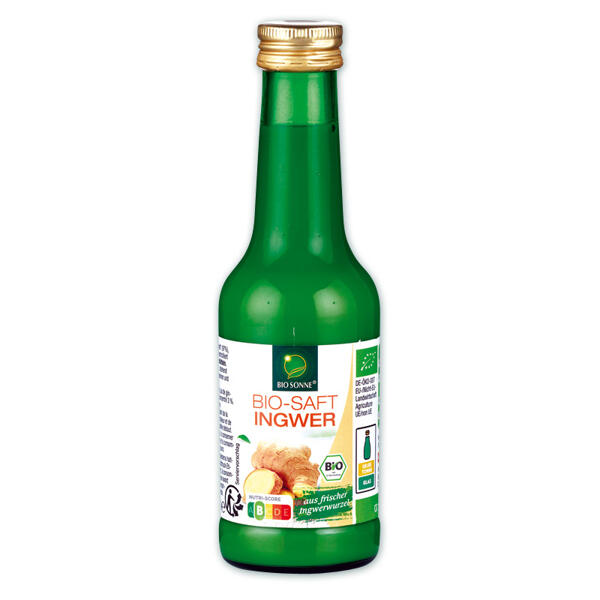 Bio-Ingwersaft