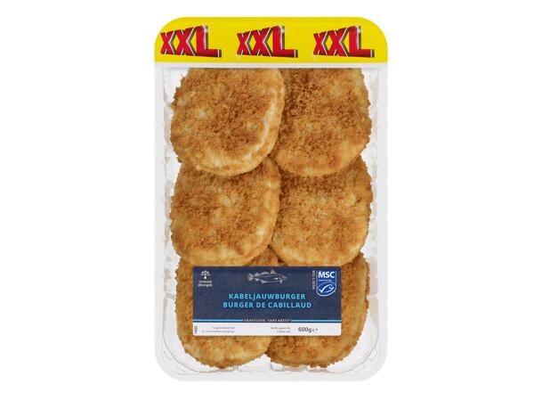 Burger de cabillaud XXL