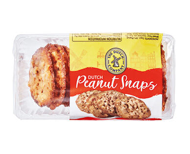 Dutch Masters of Cookies Peanut Snaps 175g