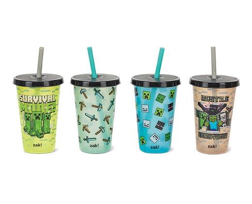 Zak Designs 4 Pk Color Change Tumblers