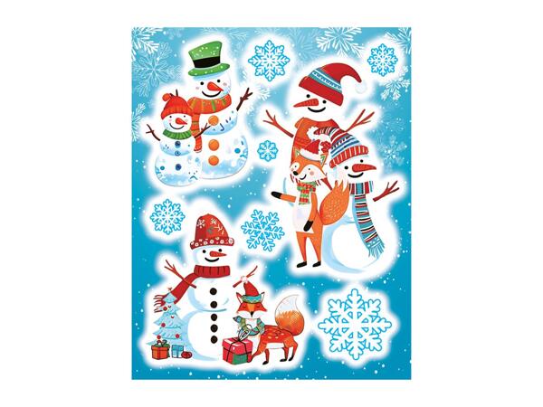 Livarno Home Christmas Window Stickers