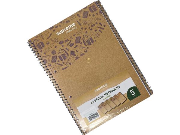 A4 Spiral Notebook