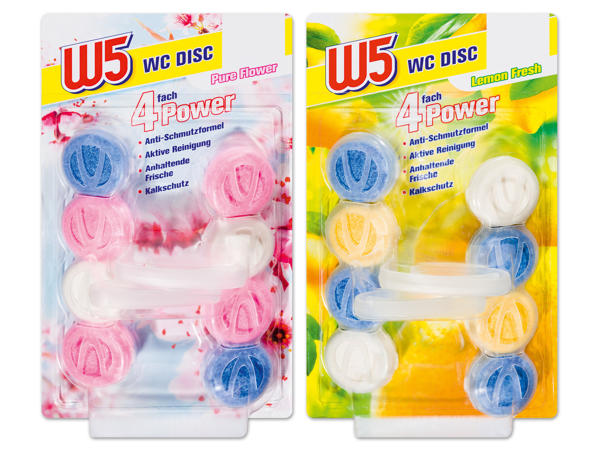 W5 WC Discs 4-in-1