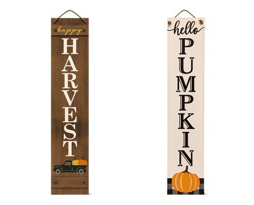 Huntington Home 
 Fall Reversible Porch Sign