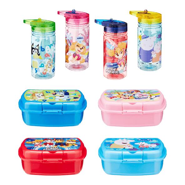 Bluey(R)/Peppa Pig(R)/Paw Patrol(R) 				Trinkflasche oder Butterbrotdose