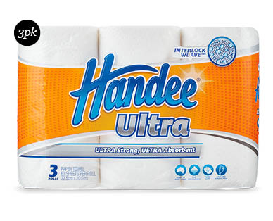 Handee Ultra Paper Towel 3pk