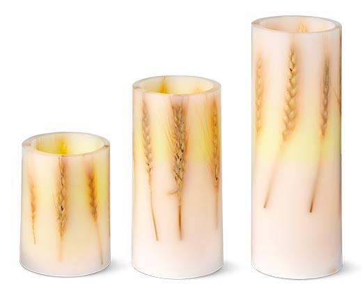 Huntington Home 3 Piece Flameless LED Candle Set