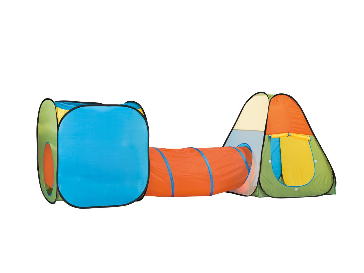 Playtive Junior Kids' Pop-Up Play Tent with Tunnel1