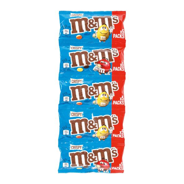 M&M's crispy, 5-pack