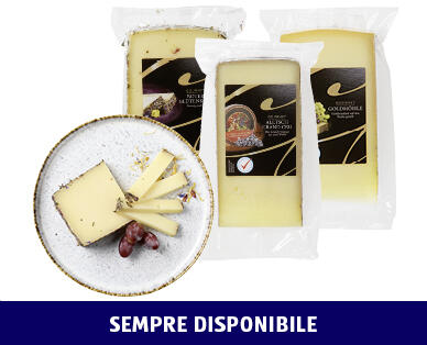 GOURMET 
 SPECIALITÀ DI FORMAGGIO DELLE ALPI